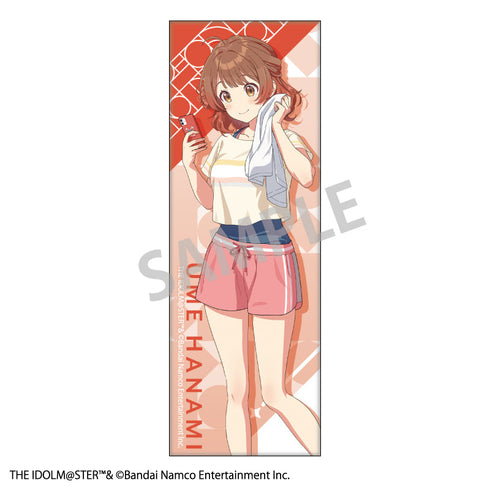 『学園アイドルマスター』ロングスクエア缶バッジ/花海佑芽【202506再販】